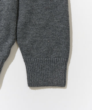 Wool Over Knit MA-1 Cardigan KKP