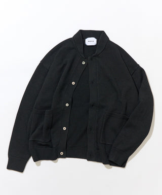 Wool Over Knit MA-1 Cardigan KKP