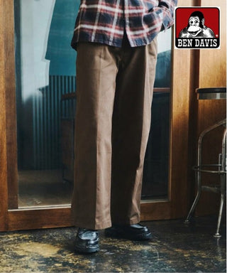 【BEN DAVIS】別注TC Twill Wide Gorilla Cut Pants【予約商品】