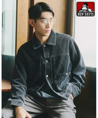 【BEN DAVIS】別注Faded Corduroy 1st Type Work Jacket