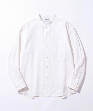 High Density Band Collar Over Shirt