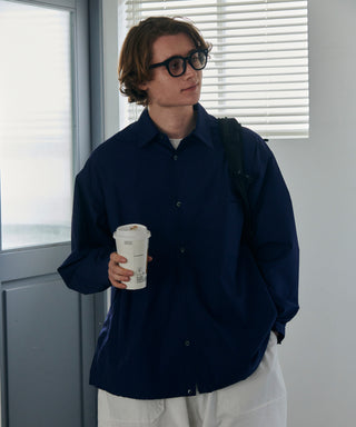 Broad Drawcord Box Shirt