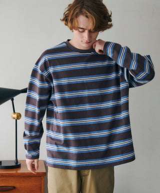 Over Multi Border Tee