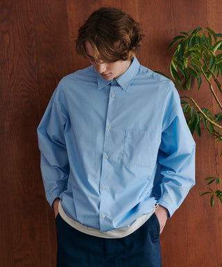 Broad Drawcord Box Shirt