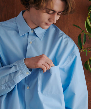 Broad Drawcord Box Shirt