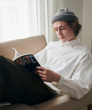 Broad Drawcord Box Shirt