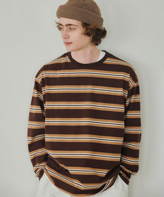 Over Multi Border Tee