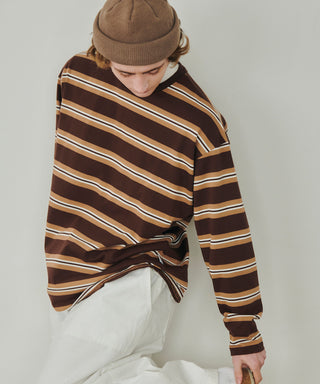 Over Multi Border Tee