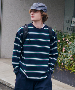 Over Multi Border Tee
