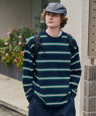 Over Multi Border Tee