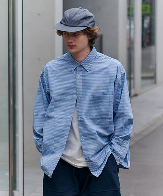 Broad Drawcord Box Shirt