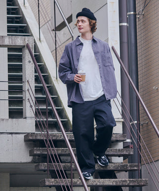 Broad Drawcord Box Shirt