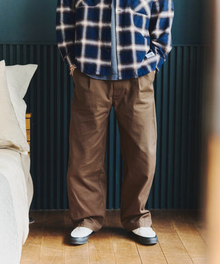 【BEN DAVIS】別注TC Twill Curved Barrel Pants【予約商品】