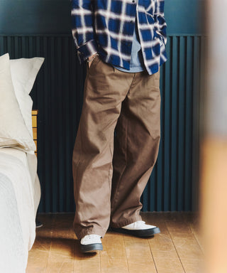 【BEN DAVIS】別注TC Twill Curved Barrel Pants【予約商品】