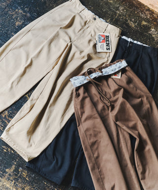 【BEN DAVIS】別注TC Twill Curved Barrel Pants【予約商品】