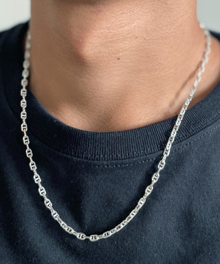 Anchor Chain Necklace Silver925 KUN