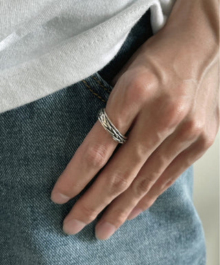Chain Design Silver925 Ring KUN