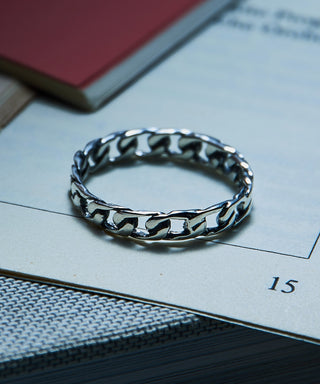 Chain Design Silver925 Ring KUN