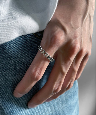 Chain Design Silver925 Ring KUN