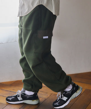 Basic Over Cargo Fleece Pants