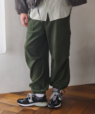 Basic Over Cargo Fleece Pants