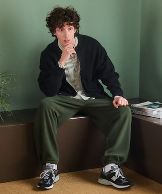 Basic Over Cargo Fleece Pants