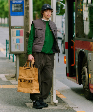 Basic Over Cargo Fleece Pants