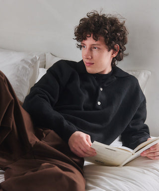 80’s Wool Over Knit Polo