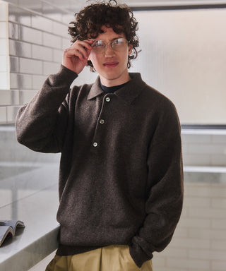 80’s Wool Over Knit Polo