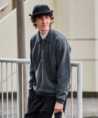 80’s Wool Over Knit Polo