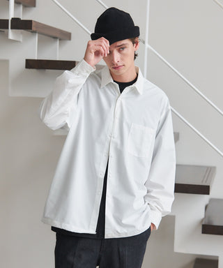 Polyester Nylon Coach Shirt Jacket KKP