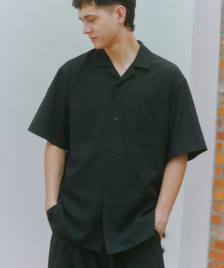 Open Collar Half Sleeve Shirt KKP
